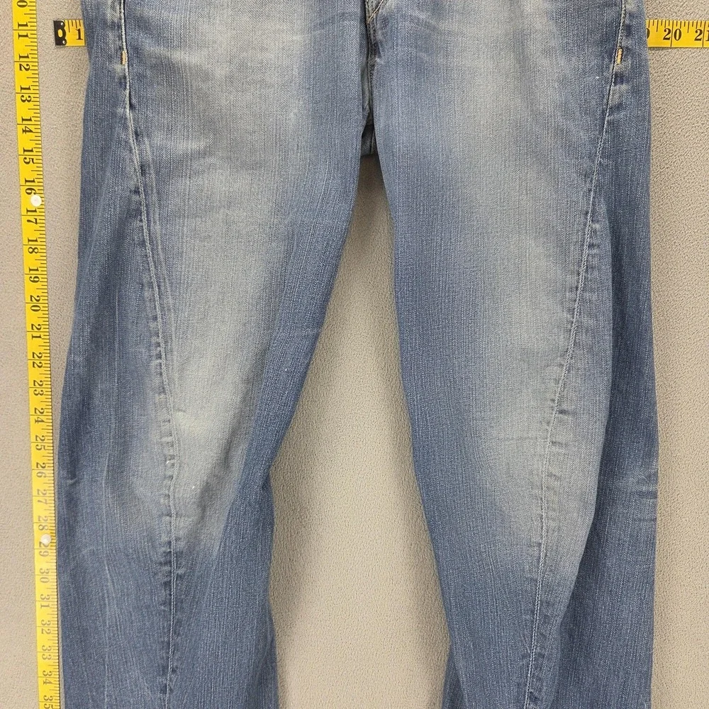 Vintage Levis Engineered Jeans Mens Blue Buckle Back Twisted Zip Fly Fits 32x28